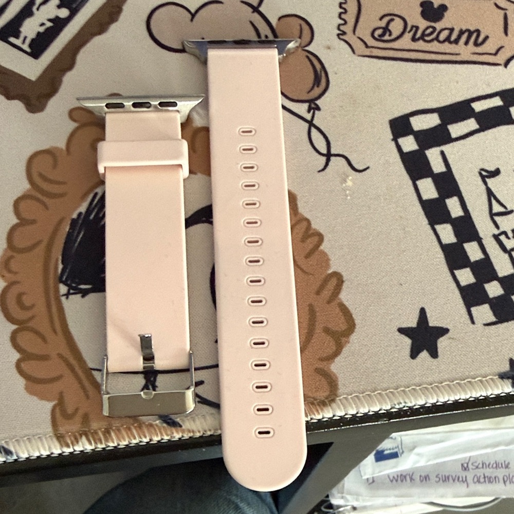 Source Unknown Pink Watch Band